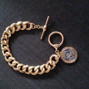 Lauren gold-tone bold flex chain bracelet